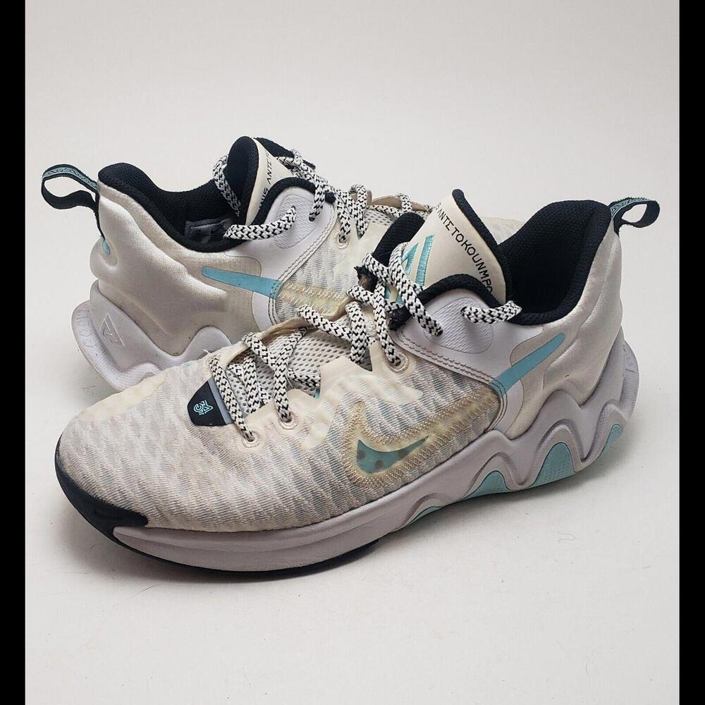 Youth Nike Giannis Immortality DB6081-110 White Basketball Sneakers Shoes Size 7